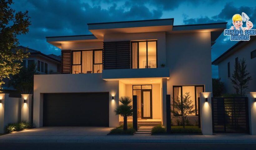 Kamera keamanan modern untuk rumah aman.