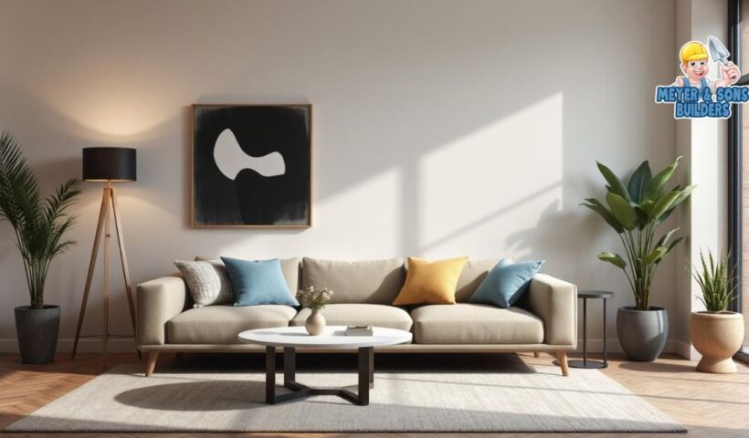 Perabotan modern dengan desain kekinian.